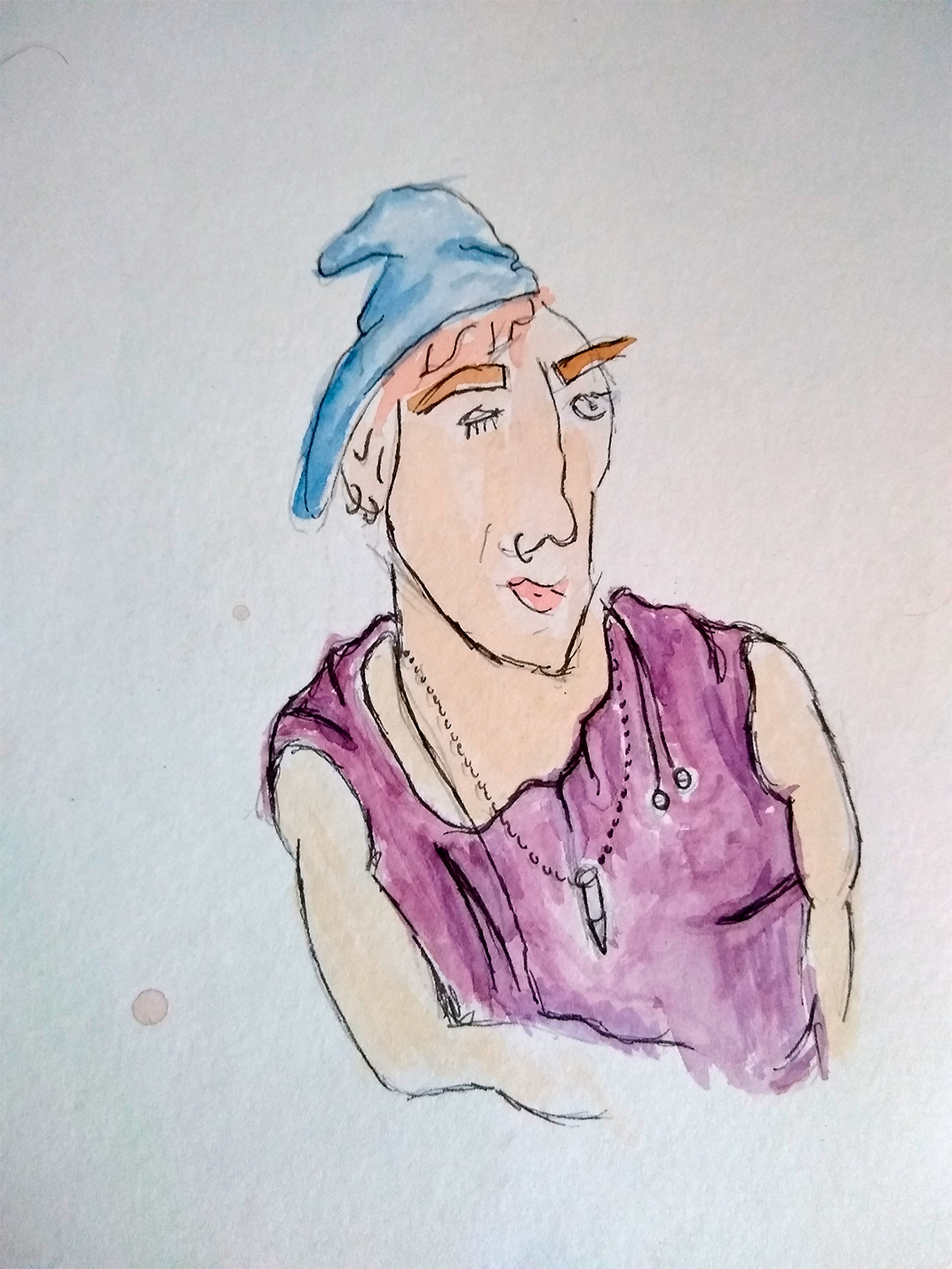 Scotty Blind Contour